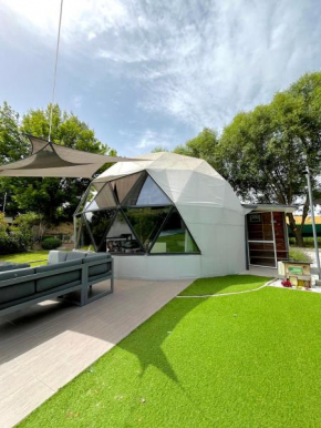 DOMEGLAMPING at FISHINGLAKE, Ságvár